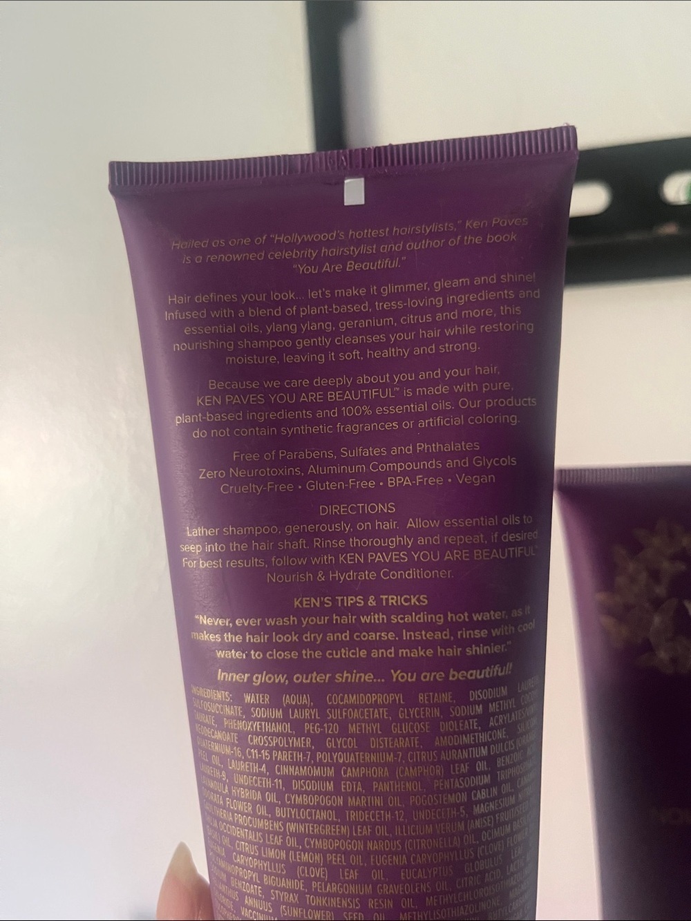 You Are Beautiful Nourish & Hydrate Shampoo - Purple - Picture 3 of 4